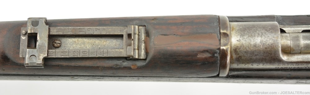 Antique Brazilian Model 1894 Mauser Rifle by Ludwig Loewe-img-13