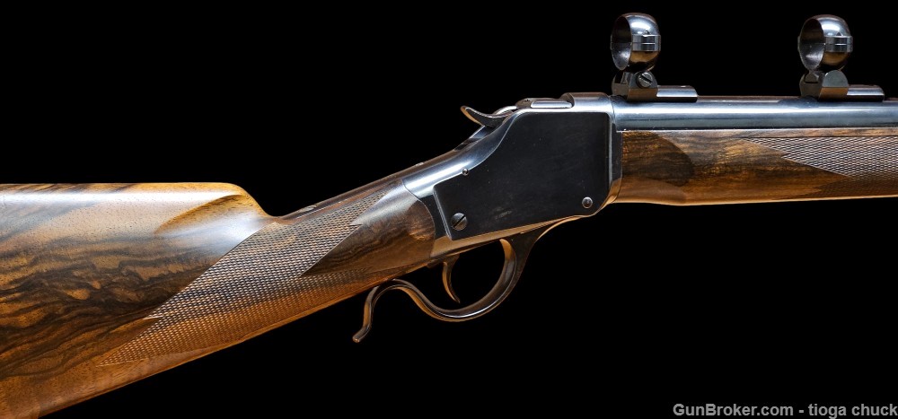 Winchester 1885 Hi-Wall 219 Donaldson Wasp "Griffin & Howe"-img-10