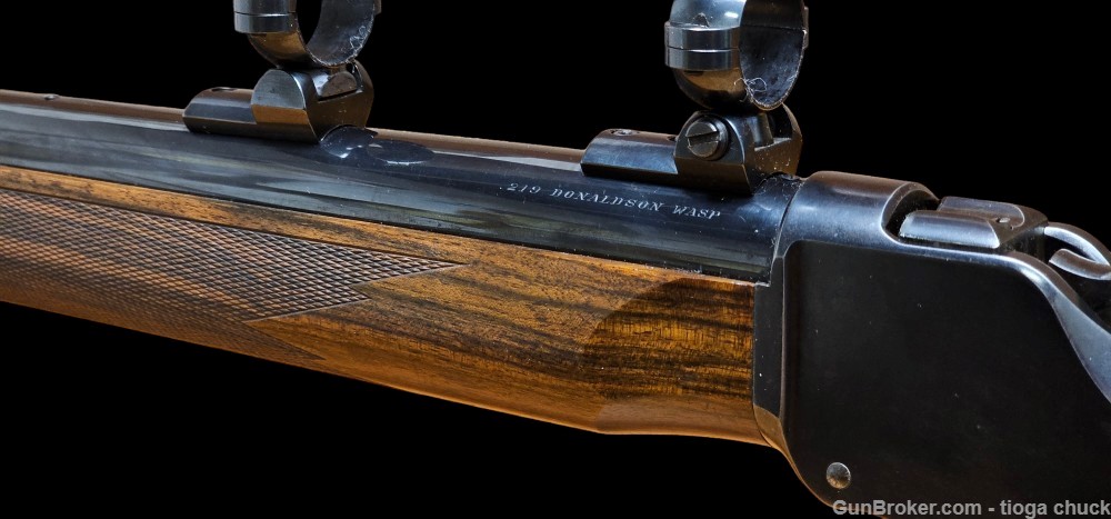 Winchester 1885 Hi-Wall 219 Donaldson Wasp "Griffin & Howe"-img-5