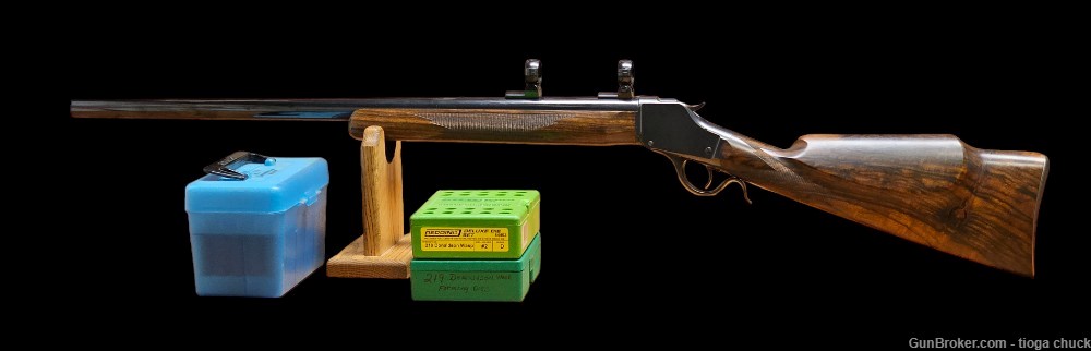 Winchester 1885 Hi-Wall 219 Donaldson Wasp "Griffin & Howe"-img-0