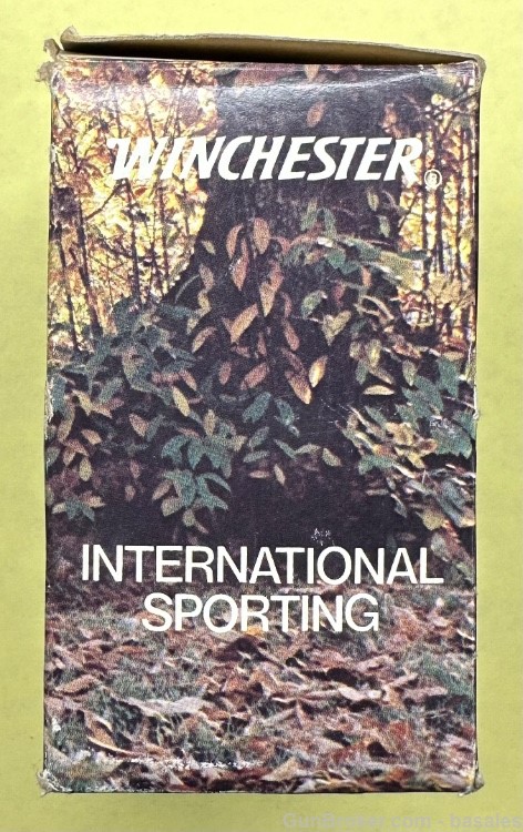 Vintage Winchester International Sporting 12 Gauge 25 Round Box-img-4