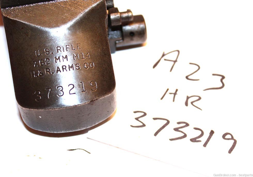 M14 Demilled Receiver Paper Weight "HR"- #A23-img-1