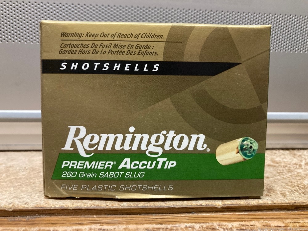 Remington Premier Accutip 20 GA 3” 260 GR PRA20M 5 Rounds-img-1