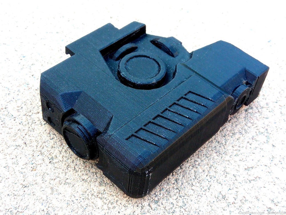 Mock Laser Aiming Module (LAM) for Picatinny - Metal Gear Solid Inspired-img-0
