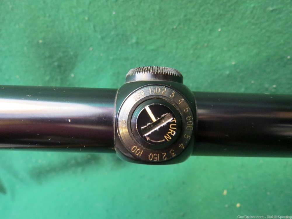 Vintage Redfield 12X Longrange Scope, Denver CO Made, Yardage Selector