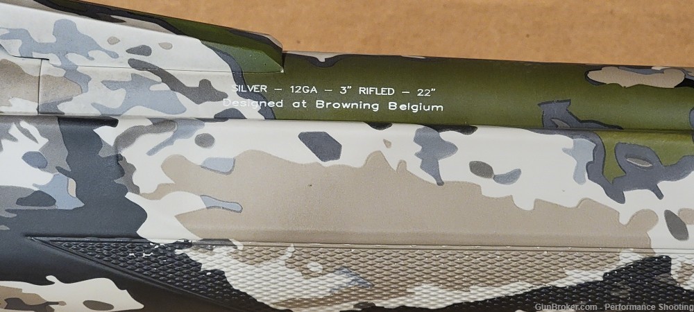 Browning Silver Deer OVIX Camo 12 Gauge 22" Rifled Cantilever Barrel-img-9