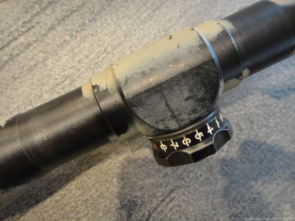 Rare USMC Scout Sniper 10x Unertl rifle scope (G360)-img-13