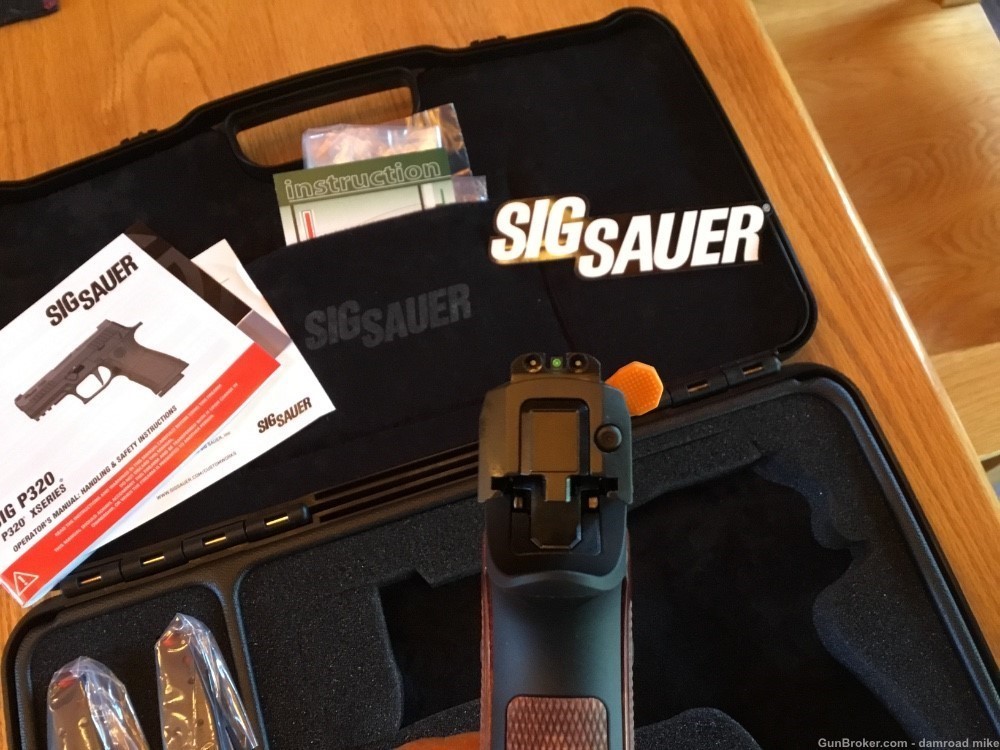 Sig Sauer P320 LTD. custom Works #320DAXGCA-9-CW-Cl-R2 9mm Optic Ready-img-3