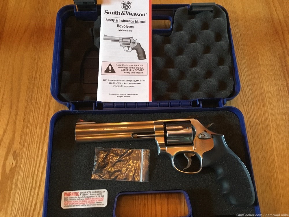 Smith & Wesson 686-6 S/S 6” 7-shot 357 mag #150712-img-0
