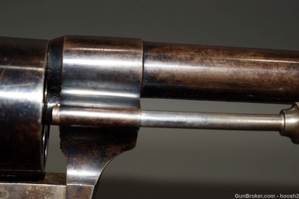 Antique E Lefeucheux Triple Action Revolver 12mm Pinfire Paris 1862? READ-img-6