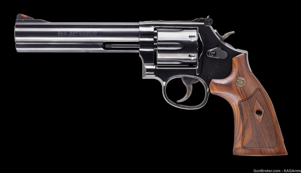 Smith & Wesson Model 586 Classic 357 Magnum 6" L-Frame SW 150908 357 Mag-img-2