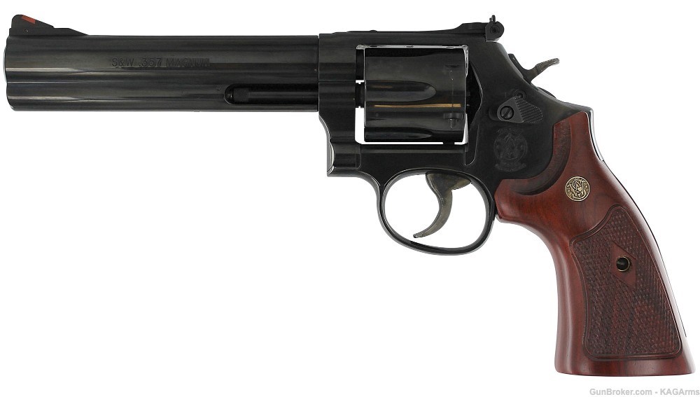 Smith & Wesson Model 586 Classic 357 Magnum 6" L-Frame SW 150908 357 Mag-img-0