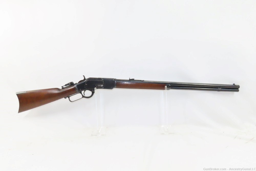 1893 LETTERED Antique WINCHESTER M1873 .38-40 WCF Lever Action REPEATING RI-img-14