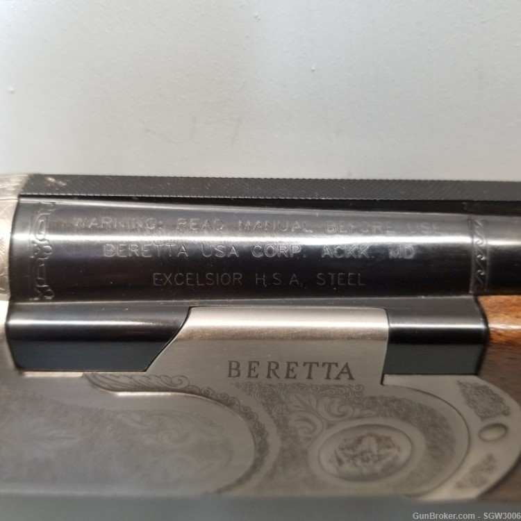 Beretta 686 Silver Pigeon I 410GA  Shotgun W/ extra 28GA Barrel-img-16