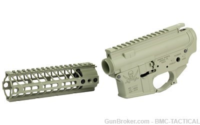 Spikes Tactical Calico Jack set, Upper, Lower, 7" Hand guard, Foliage Green-img-2