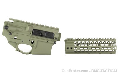 Spikes Tactical Calico Jack set, Upper, Lower, 7" Hand guard, Foliage Green-img-1