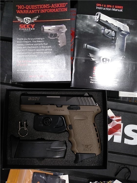 SCCY CPX-2 9MM FDE NEW-img-0