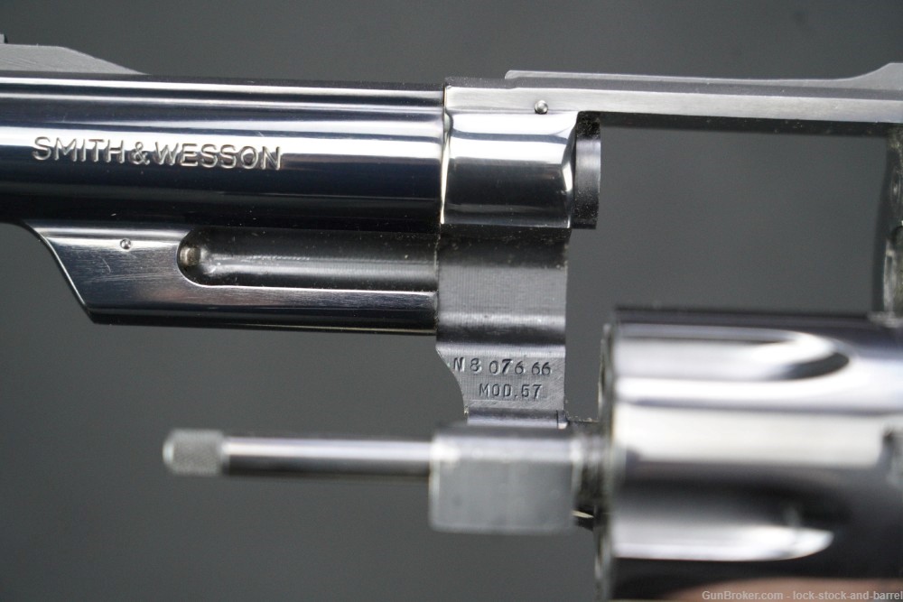 Smith & Wesson S&W Model 57 .41 Magnum Target 4" Blue DASA Revolver & Box-img-13