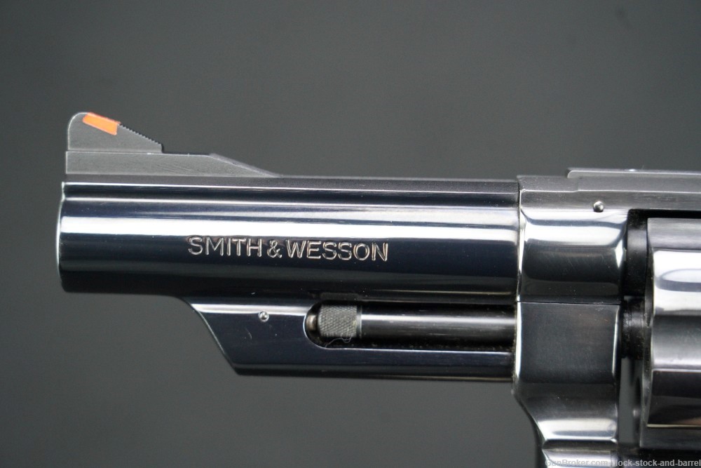 Smith & Wesson S&W Model 57 .41 Magnum Target 4" Blue DASA Revolver & Box-img-12