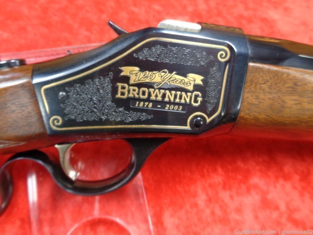 BROWNING 1885 45-70 125th Anniversary High Wall Limited Edition Gold TRADE!-img-3