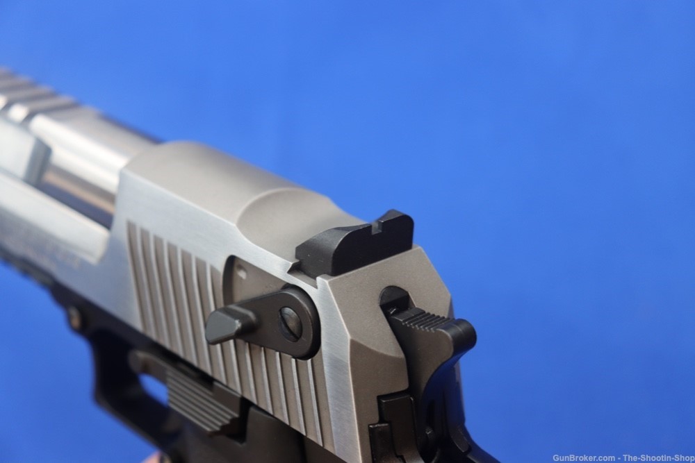 Magnum Research Desert Eagle Pistol 44MAG Stainless 2TONE IMB Muzzle Brake -img-13