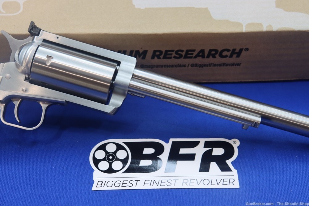 Magnum Research BFR Revolver 500 S&W BISLEY White Grip 10" 5rd 500S&W NEW-img-2