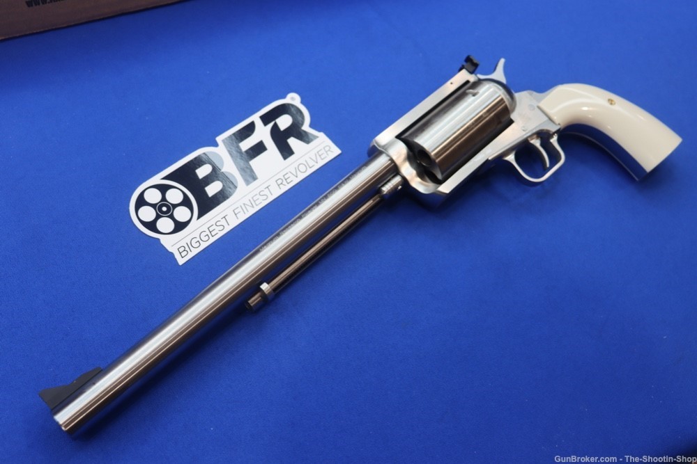 Magnum Research BFR Revolver 500 S&W BISLEY White Grip 10" 5rd 500S&W NEW-img-19