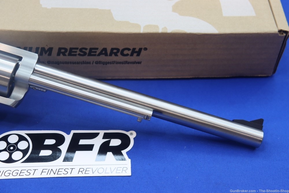 Magnum Research BFR Revolver 500 S&W BISLEY White Grip 10" 5rd 500S&W NEW-img-3