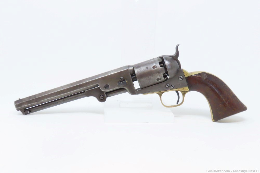 1861 COLT Model 1851 NAVY .36 Revolver CIVIL WAR Hickok Robert E. Lee Antiq-img-1