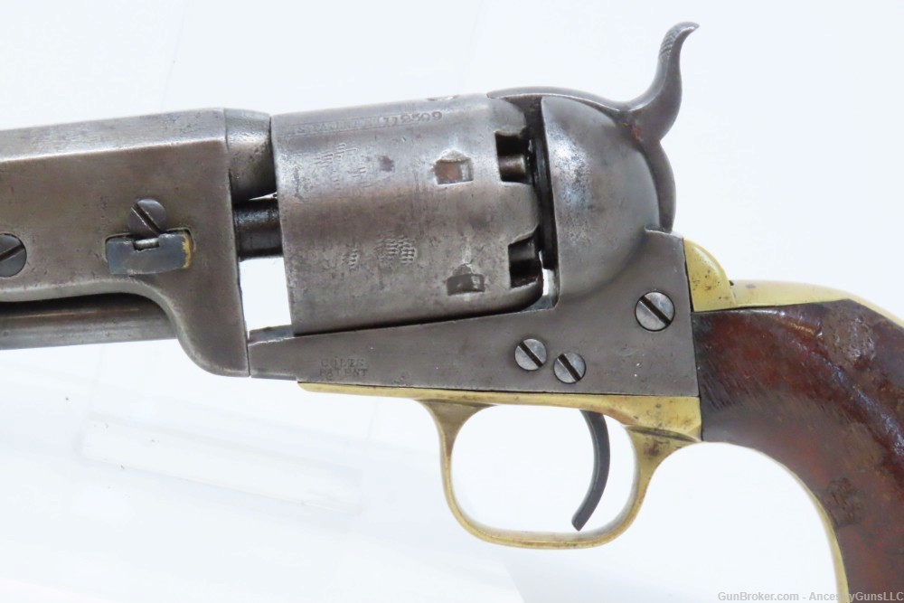1861 COLT Model 1851 NAVY .36 Revolver CIVIL WAR Hickok Robert E. Lee Antiq-img-3