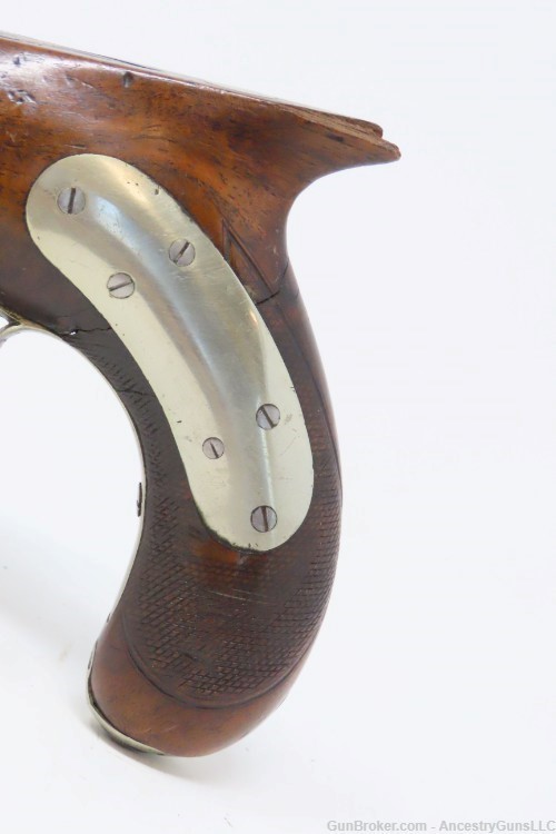 Pistol by HENRY VAN WART .52 Washington Irving Tarrytown NY DUELING Antique-img-15