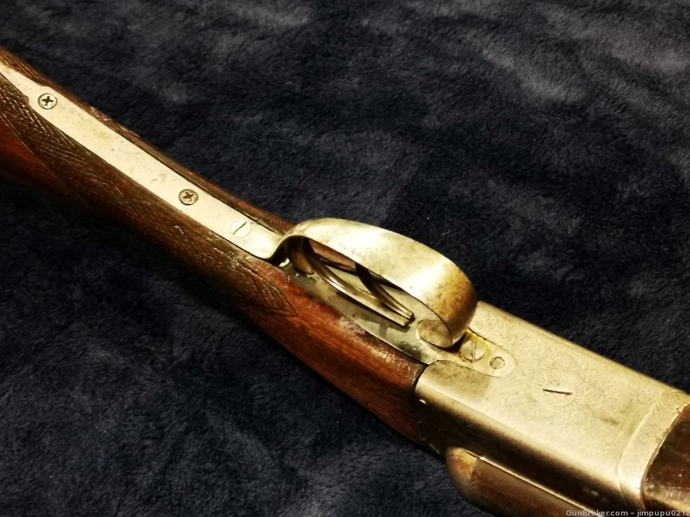 Rare antique - Trulock & Harris Dublin 12GA SXS shotgun made in Ireland-img-22