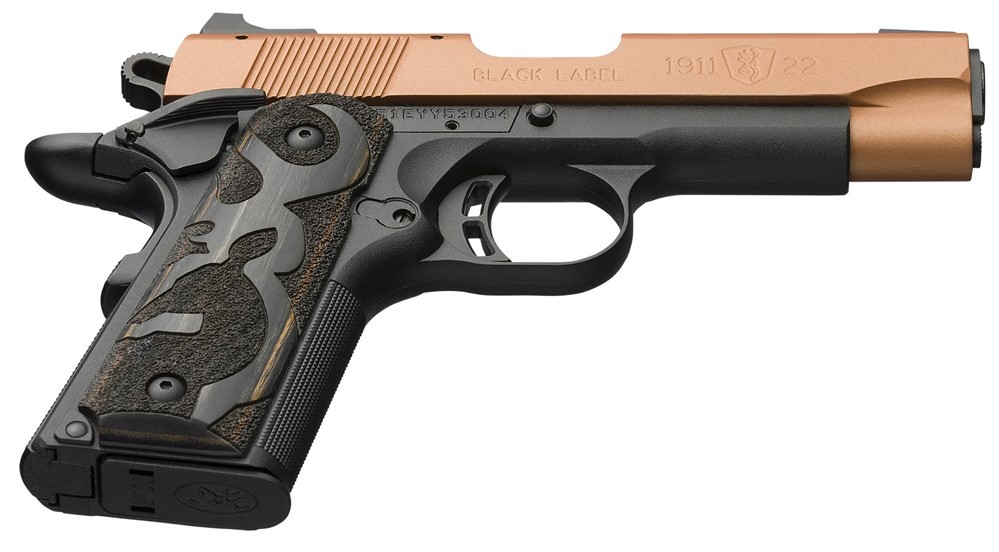 Browning 1911 Black Label Compact 22 LR Pistol 3.63 10+1 Matte 051896490-img-2