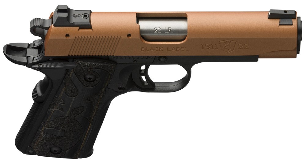 Browning 1911 Black Label Compact 22 LR Pistol 3.63 10+1 Matte 051896490-img-3