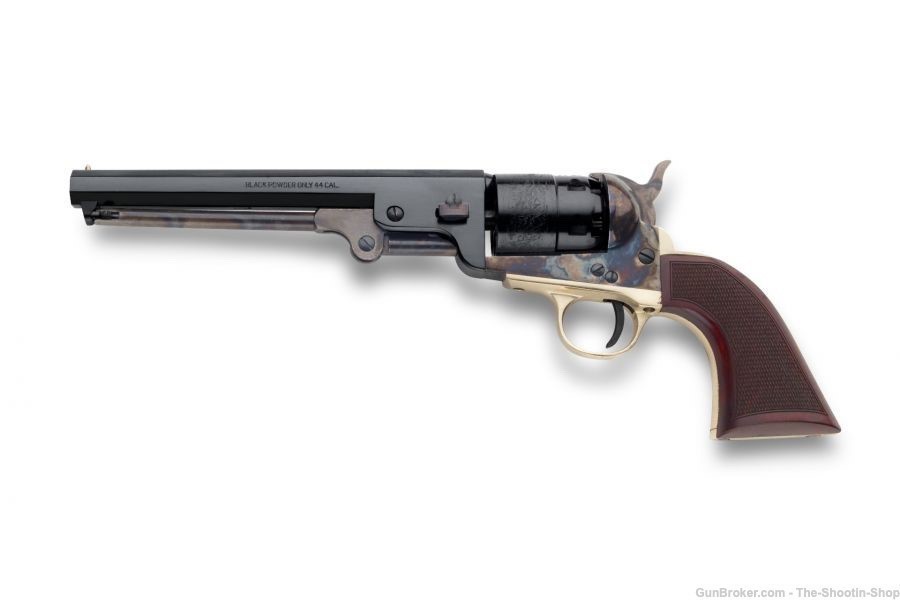 Taylors & Company Model 1851 NAVY Revolver 44 CAL Percussion Single Action-img-0