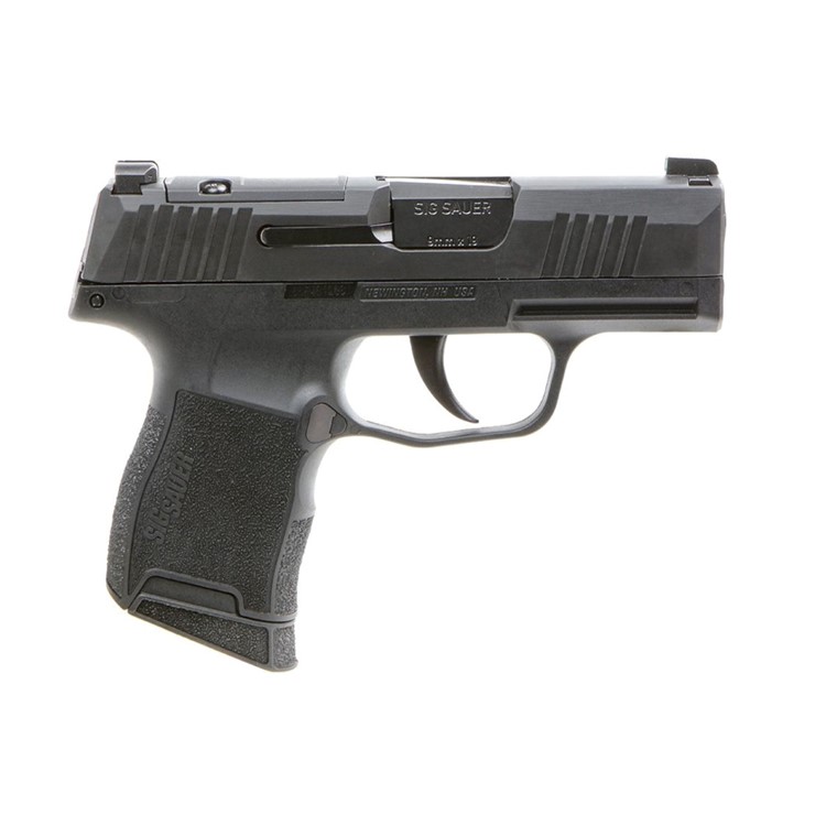 SIG SAUER TacPac P365 9mm 3.1in Blk X-Ray 3 Pistol w/Holster & 3x 12rd Mags-img-1