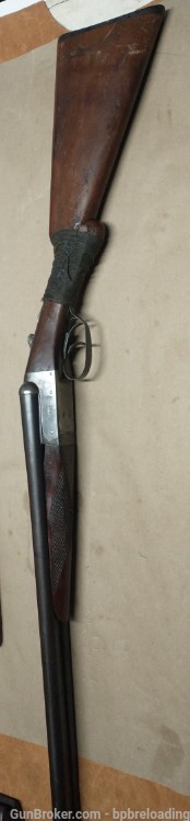 Remington 12 ga 20" bbls. Side x Side Early model-img-3