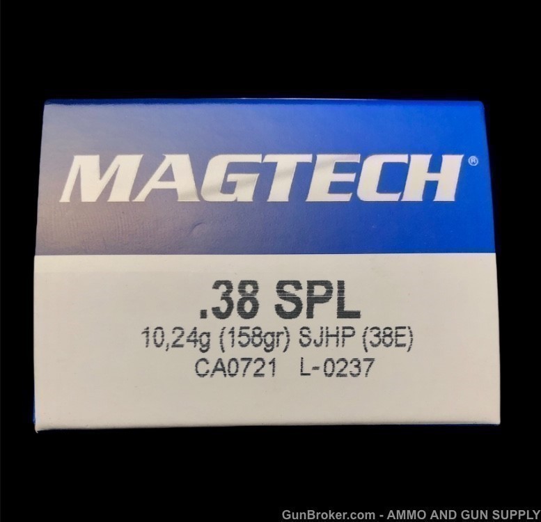 MAGTECH 38E 38 SPL 158 GRAIN SJHP - 1000 ROUNDS- 20 BOXES - PREMIUM AMMO -img-2