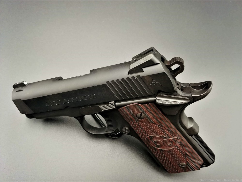 Colt 1911 Defender 3" 9MM Colt-1911 Night SIght Colt Defender Compact 1911 -img-3