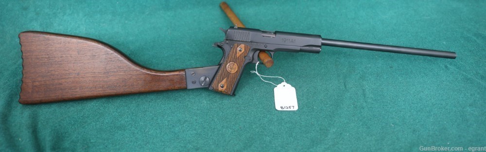 B1257 Iver Johnson 1911A1 Carbine 45 ACP -img-1