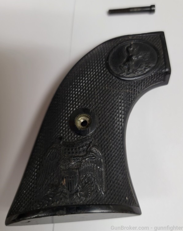 Original Colt Revolver SAA Eagle Grips Colt Marked-img-13