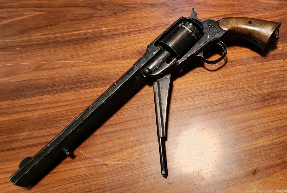 MGC CMC American Civil War Model 1858 percussion revolver replica non gun-img-5