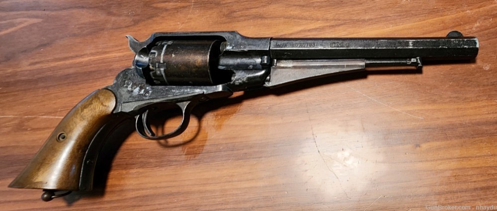 MGC CMC American Civil War Model 1858 percussion revolver replica non gun-img-3