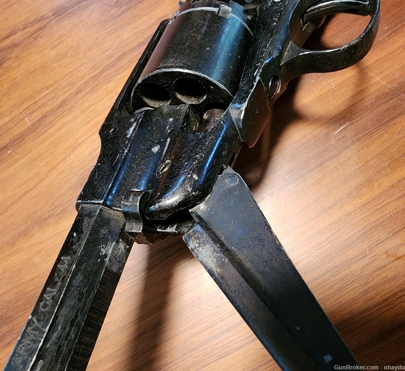 MGC CMC American Civil War Model 1858 percussion revolver replica non gun-img-6