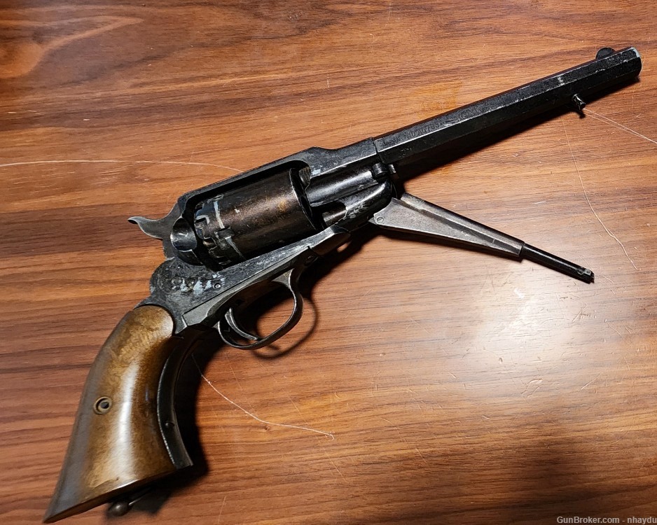 MGC CMC American Civil War Model 1858 percussion revolver replica non gun-img-7