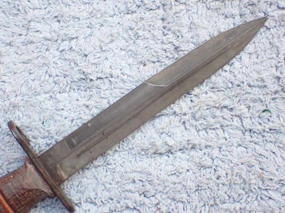 US M1 30 CARBINE M4 BAYONET WITH SCABBARD CAMILLUS WITH LEATHER HANDLE-img-21