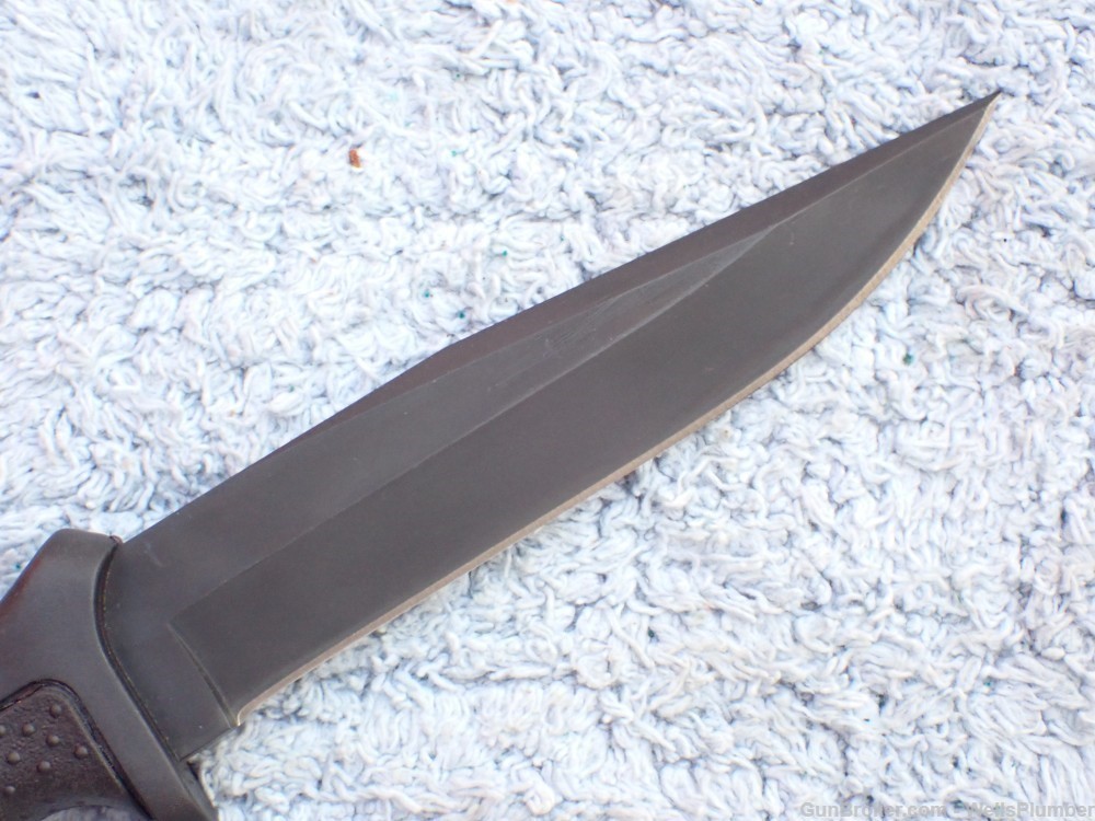 BUCK MODEL 650 NIGHTHAWK FIGHTING KNIFE WITH ORIGINAL SCABBARD (MINT)-img-15