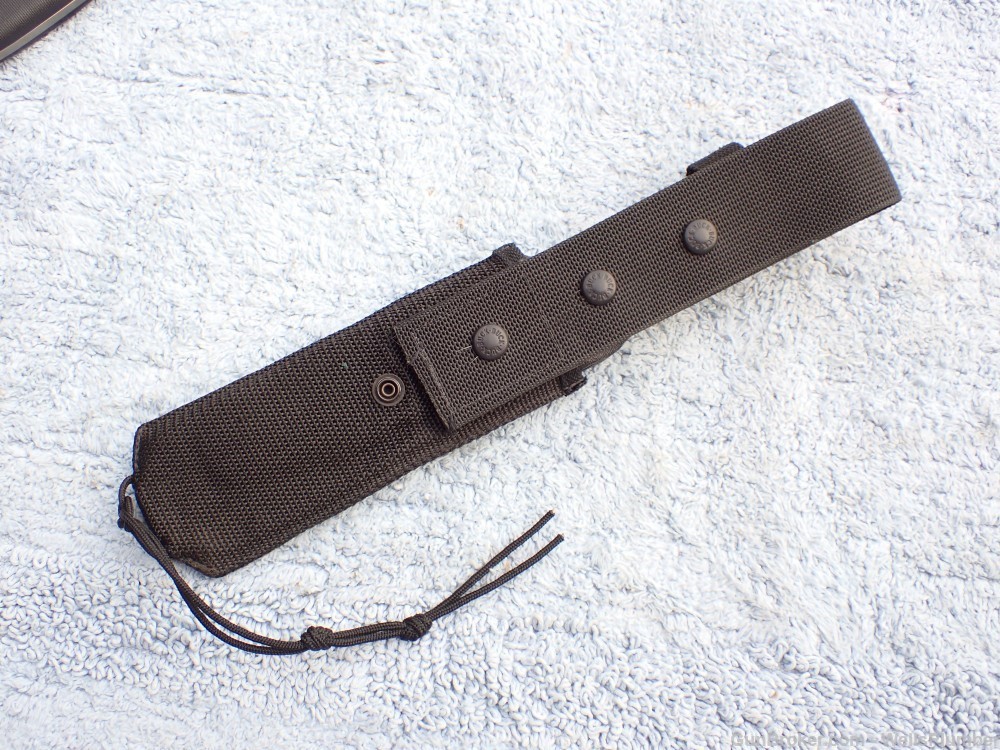 BUCK MODEL 189 INTREPID TANTO FIGHTING KNIFE WITH ORIGINAL SCABBARD-img-24