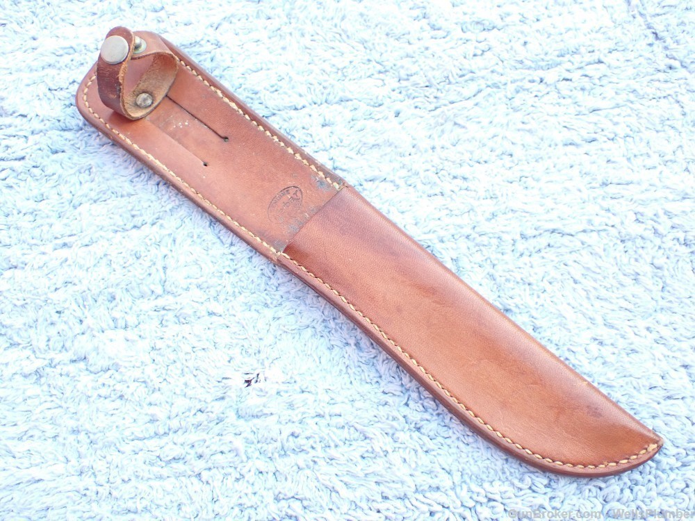 US VIETNAM KABAR 1207 FIGHTING KNIFE WITH ORIGINAL SCABBARD (EXCELLENT)-img-12