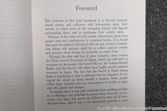 "THE SAMURAI SWORD" A HANDBOOK BY JOHN M. YUMOTO-img-6